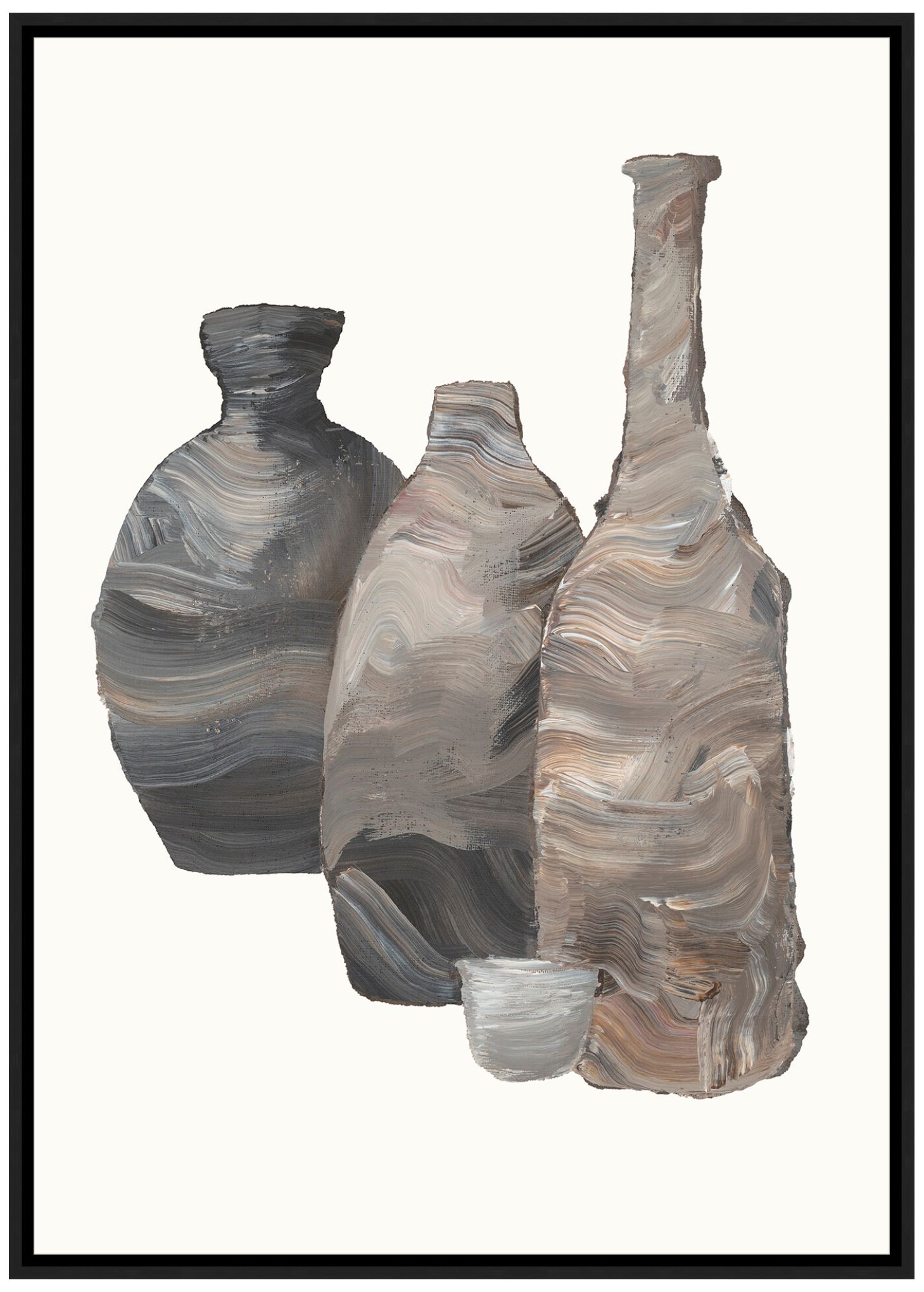 Image 2 Leftbank Art, Pots on Linen II, 24 x 34,