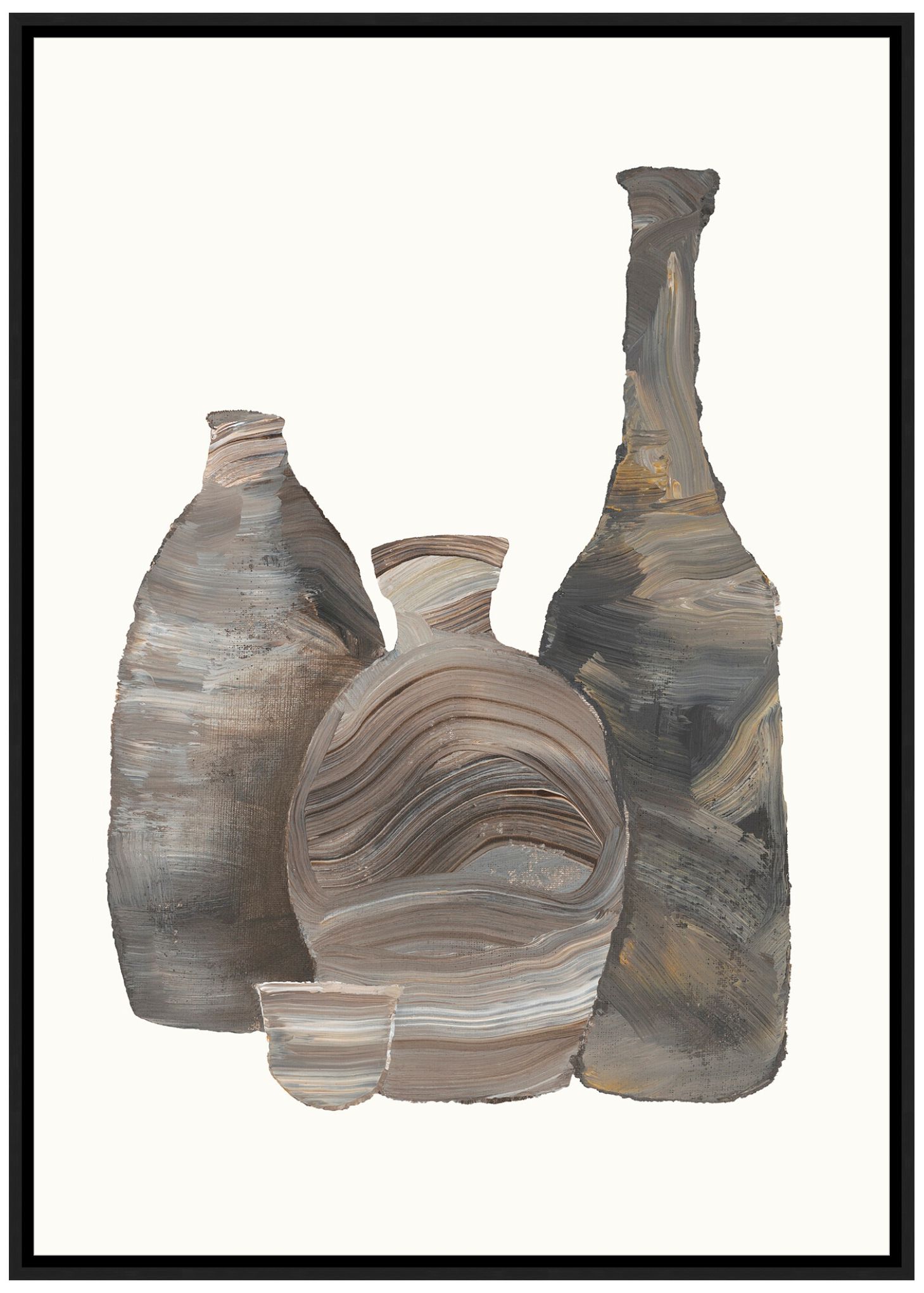 Image 2 Leftbank Art, Pots on Linen III, 24 x 34