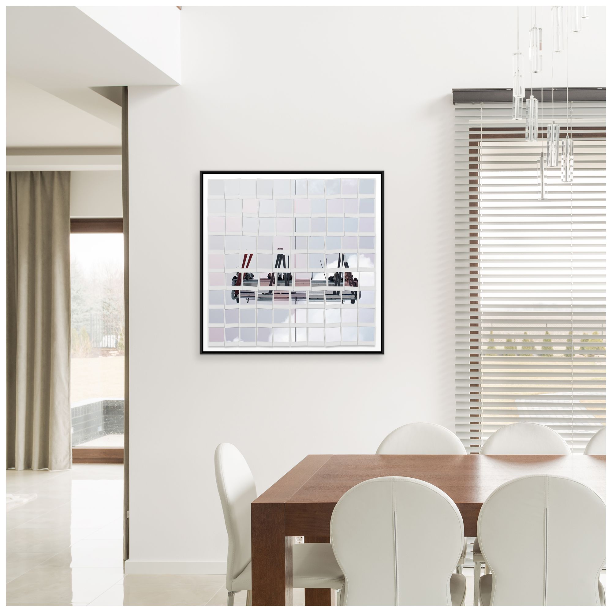 Image 3 Leftbank Art, Ski Lift I, 40 x 40, Made more views