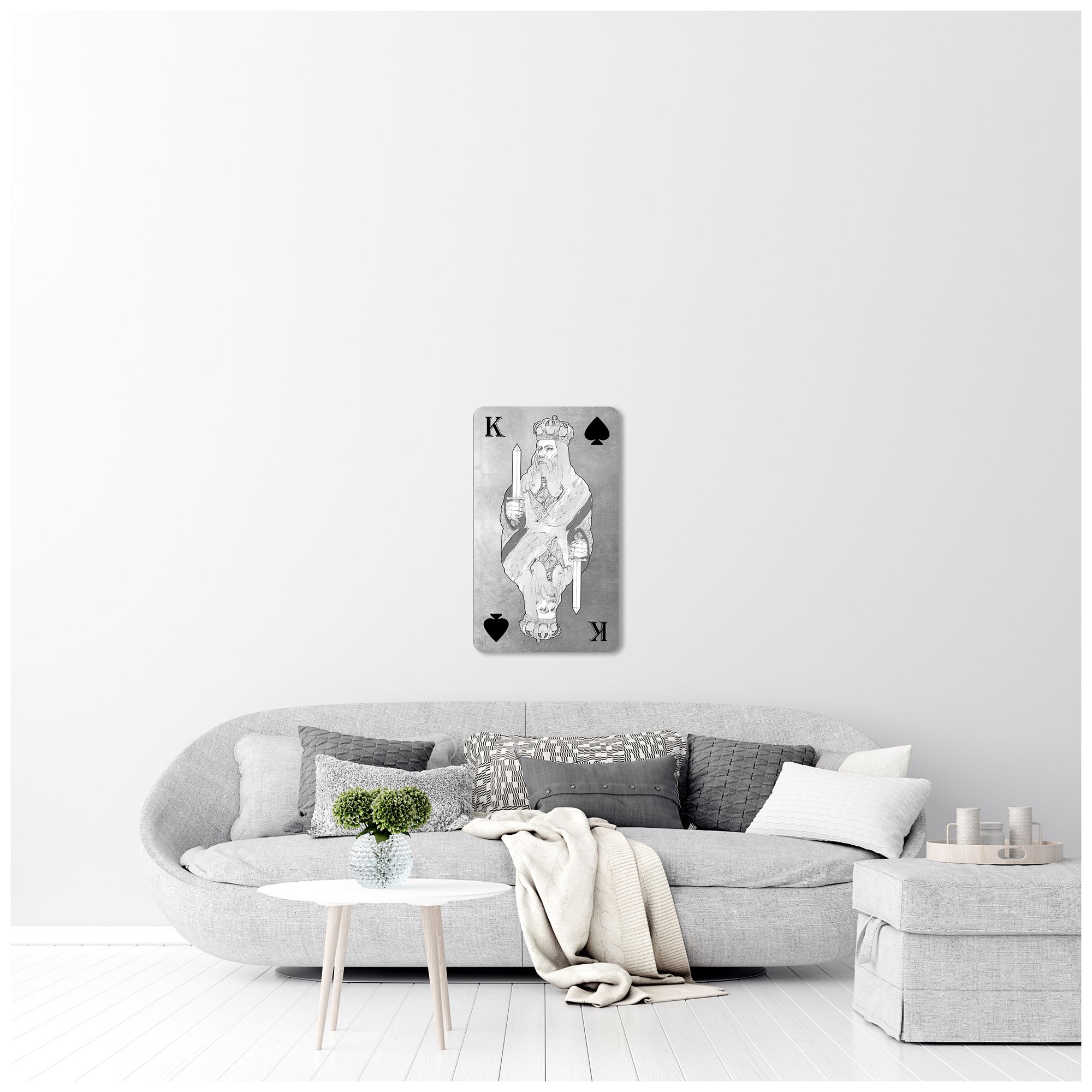 Image 2 Leftbank Art, Spade IV, 18 x 30, Made to more views