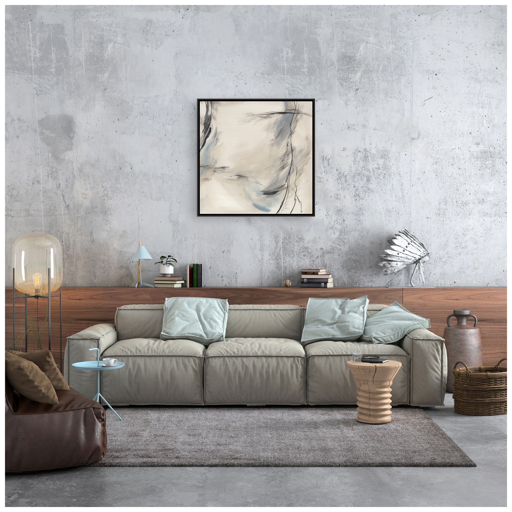 Image 2 Leftbank Art, Whirls of Neutrals II, 30 more views