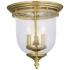 Legacy 11 1/4" Wide Polished Brass 3-Light Ceiling Light
