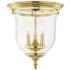 Legacy 11 1/4" Wide Polished Brass 3-Light Ceiling Light