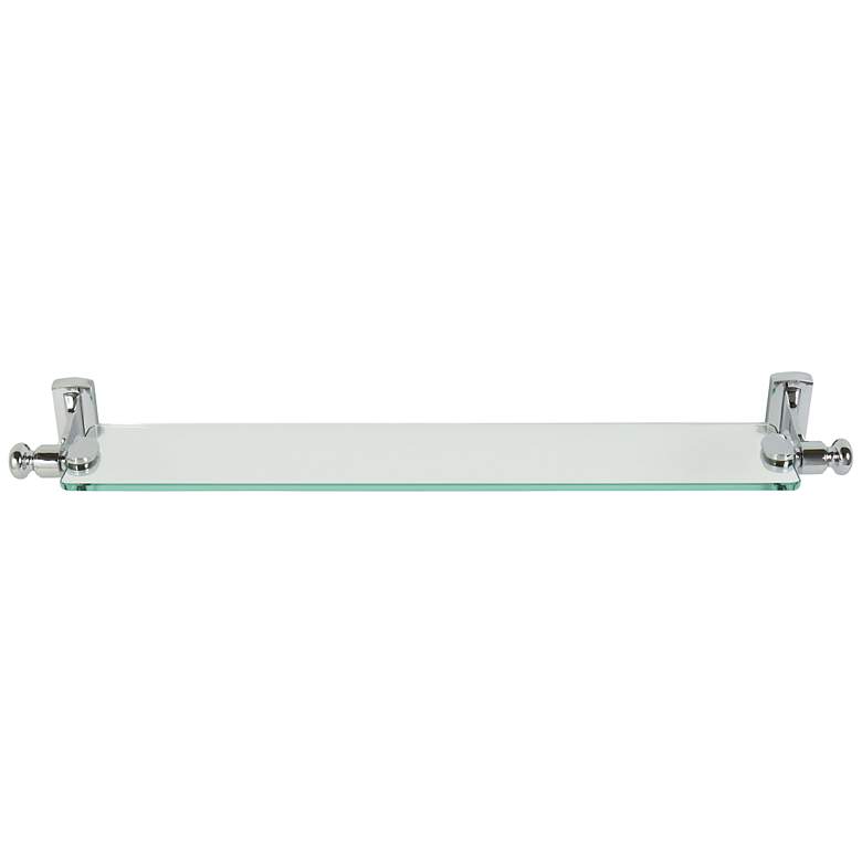 Image 1 Legacy Collection 26 3/4" Wide Polished Chrome Bath Shelf