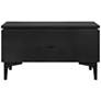 2_Legend 28" Wide Black Glaze Ash Veneer Nightstand w/ Drawer