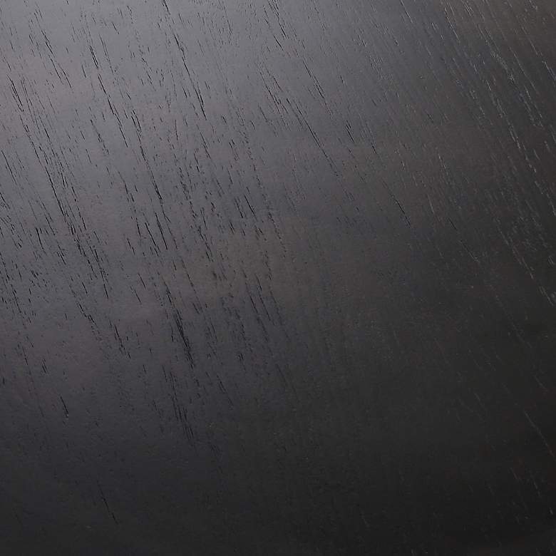 Image 4 Legend 28" Wide Black Glaze Ash Veneer Nightstand w/ Drawer more views