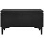 7_Legend 28" Wide Black Glaze Ash Veneer Nightstand w/ Drawer more views
