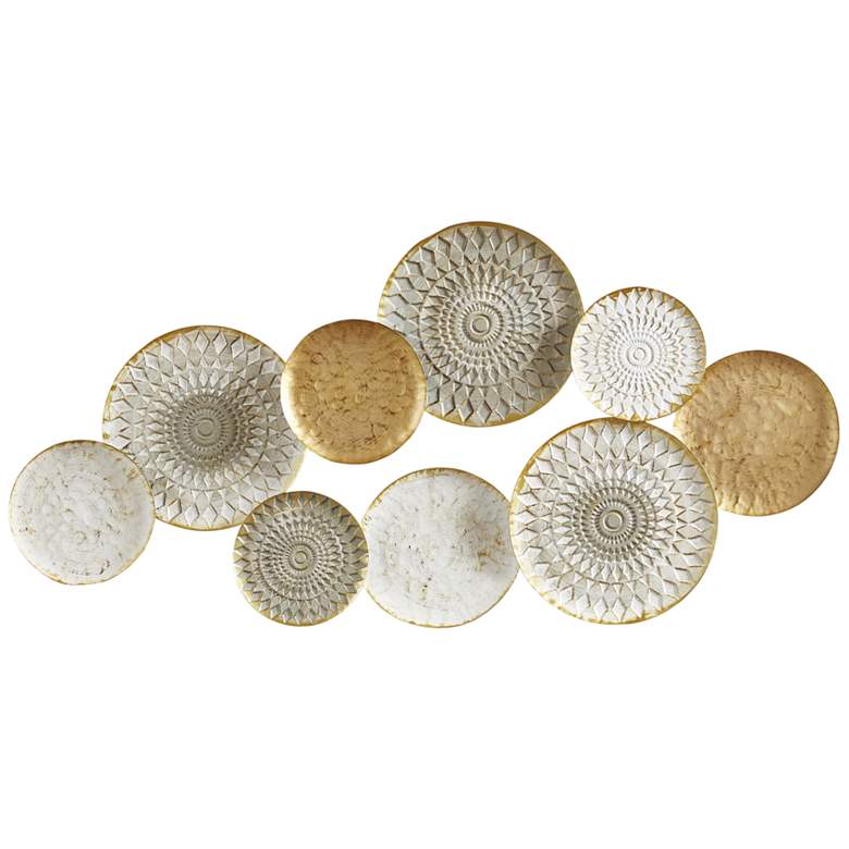 Image 2 Legion 47 1/4" Wide Metal Wall Art