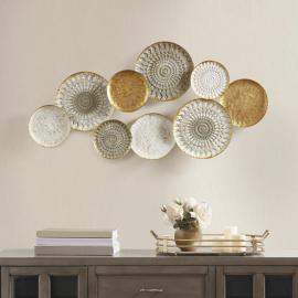 Legion 47 1/4" Wide Metal Wall Art