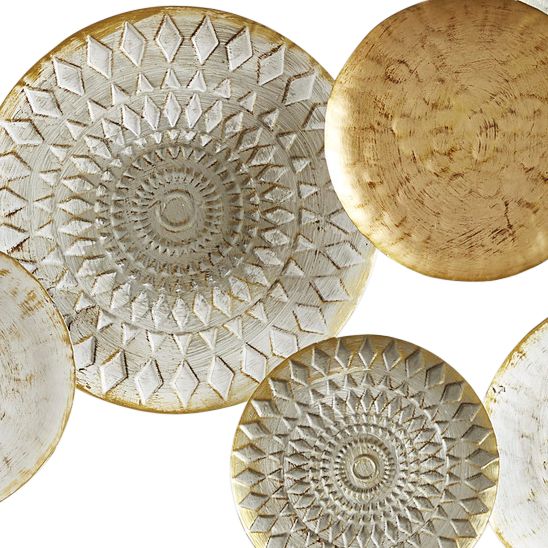 Legion 47 1/4" Wide Metal Wall Art Image 3