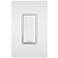 Legrand Radiant White 3-Way Decorator Switch with Faceplate