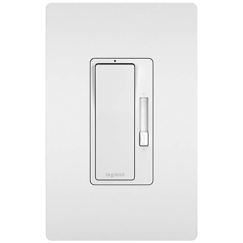 Image 1 Legrand Radiant White Tru-Universal Dimmer with Faceplate