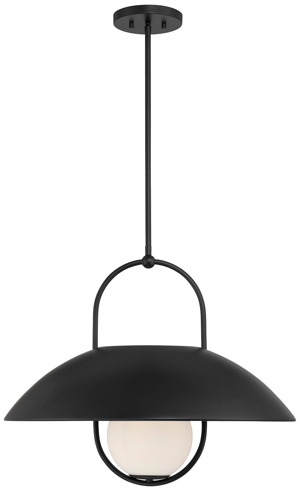 Thumbnail2 of Lehigh 1-Light Pendant in Matte Black
