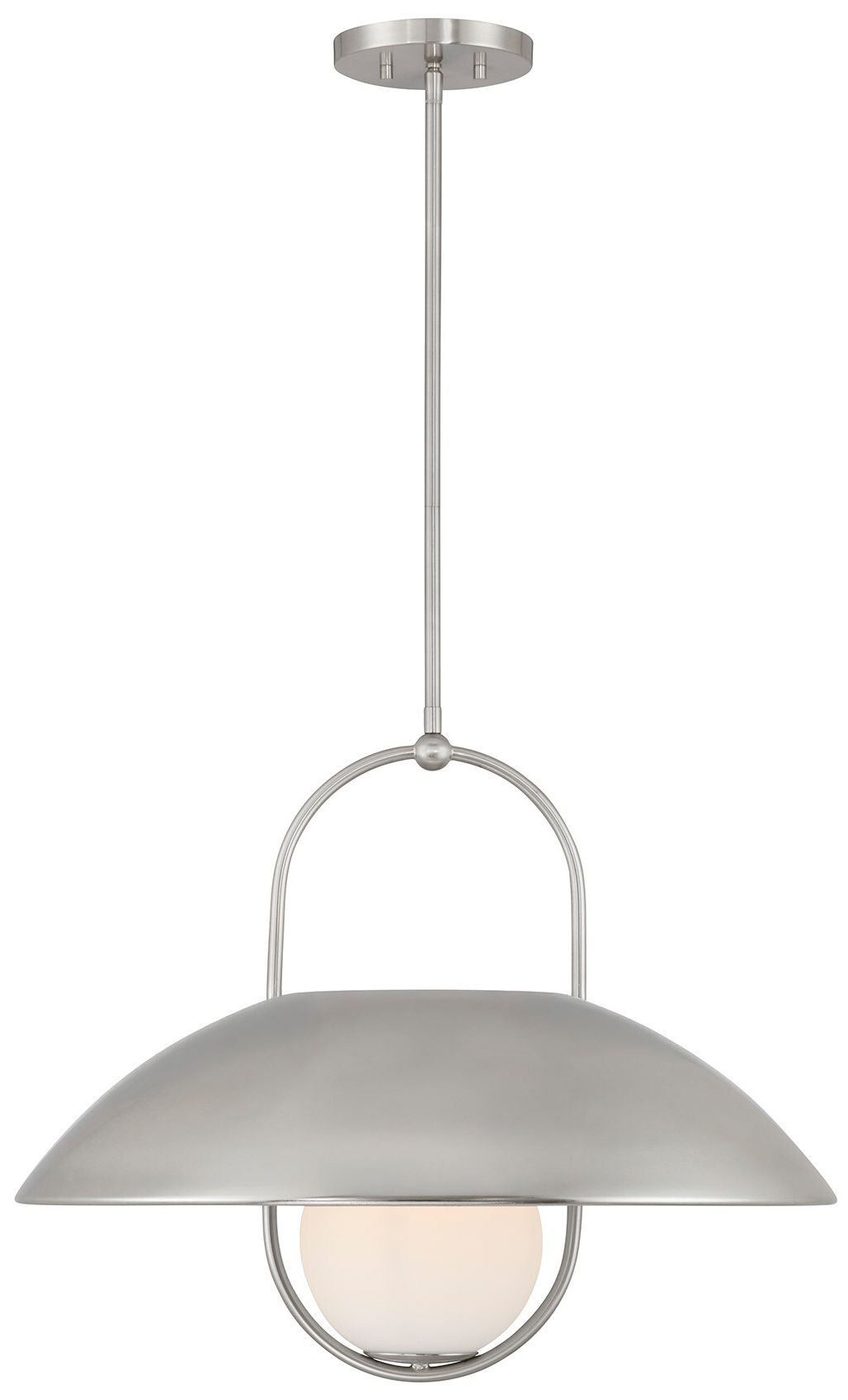 Image 2 Lehigh 1-Light Pendant in Satin Nickel