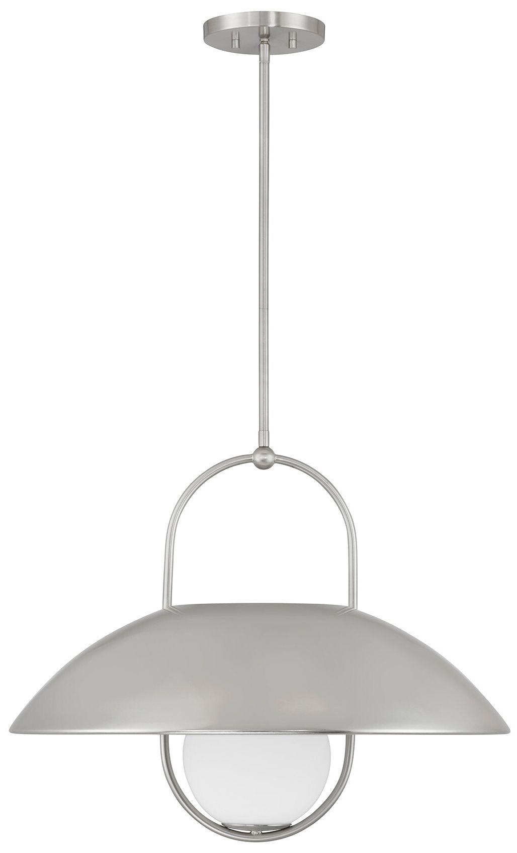 Image 5 Lehigh 1-Light Pendant in Satin Nickel more views