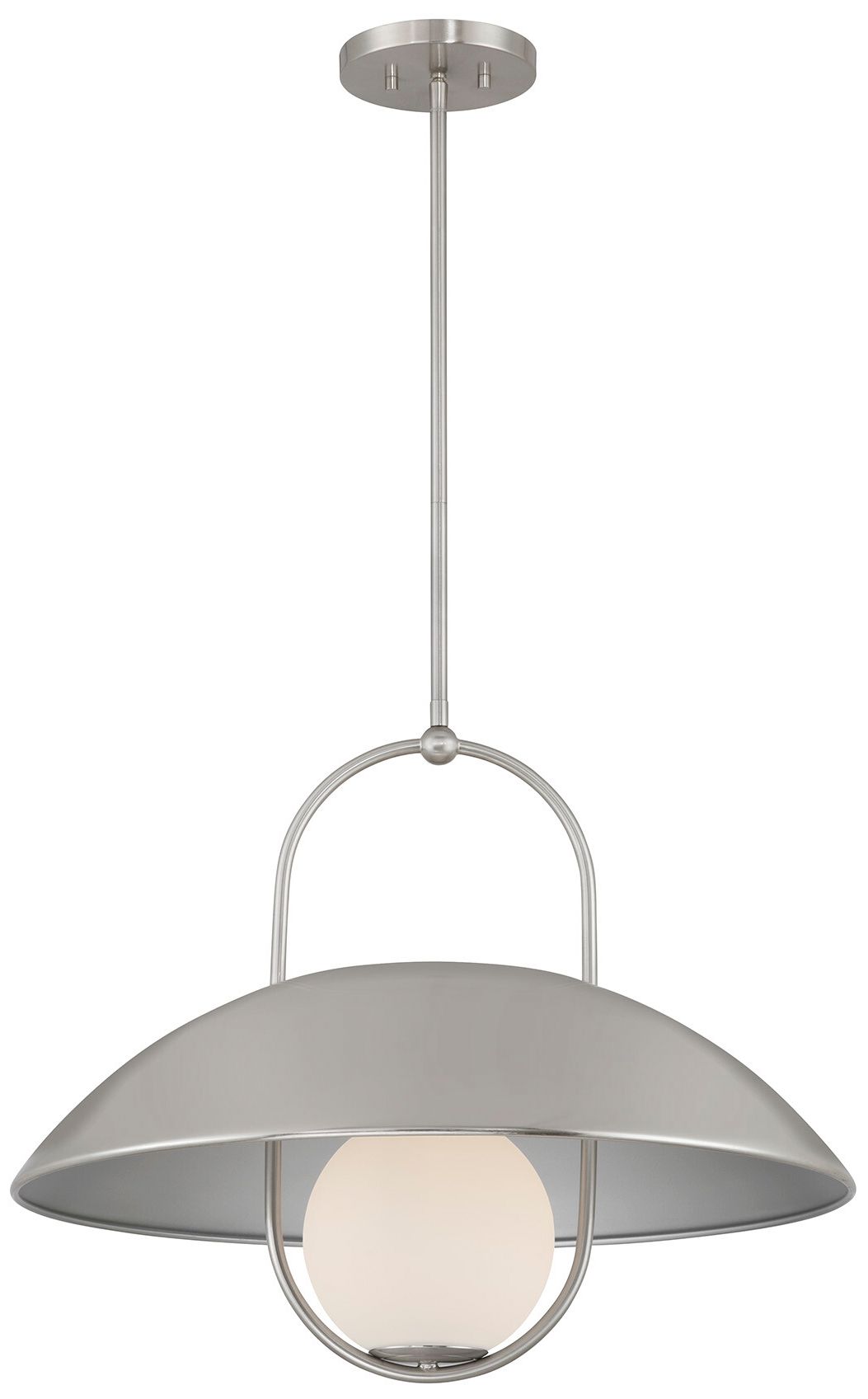 Image 6 Lehigh 1-Light Pendant in Satin Nickel more views