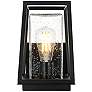 2_Lehigh 10 1/2" High Black Outdoor Wall Light