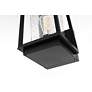 5_Lehigh 10 1/2" High Black Outdoor Wall Light more views