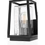 6_Lehigh 10 1/2" High Black Outdoor Wall Light more views