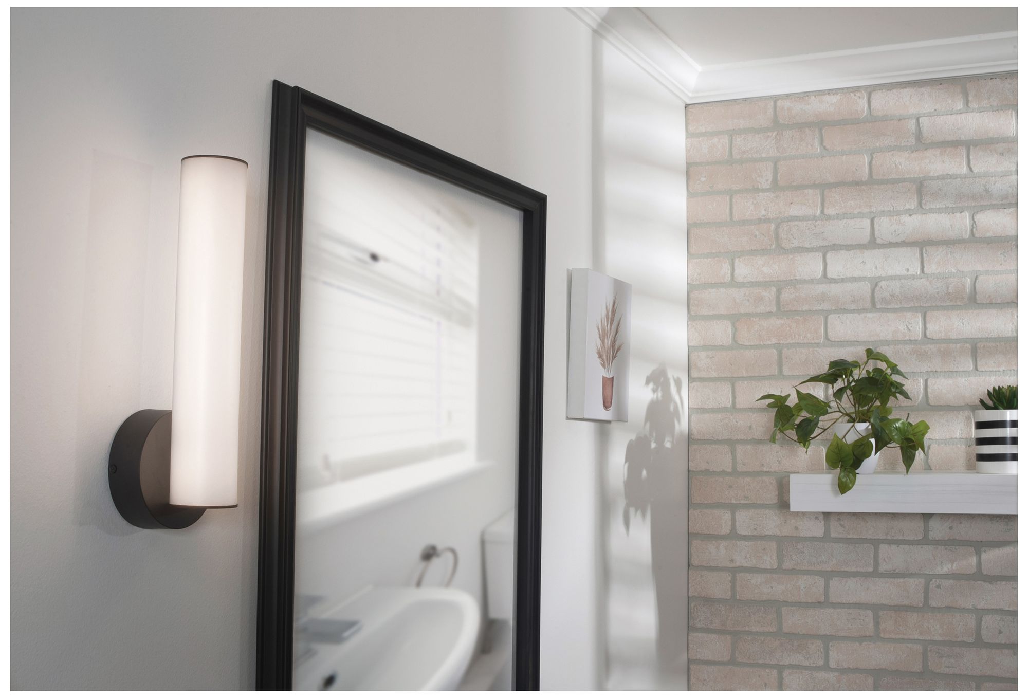 Image 3 Leia 14" High Black LED Wall Sconce more views