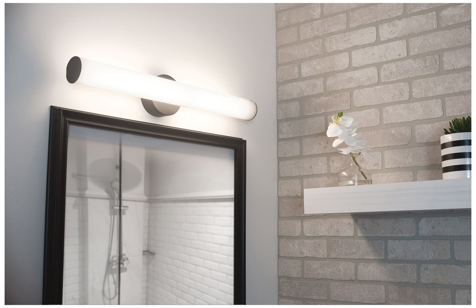 Image 3 Leia 24.75" Wide Black LED Bath/Vanity L more views