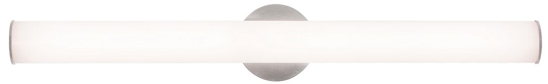 Image 2 Leia 24.75" Wide Satin Nickel LED Bath/Vanity Light more views