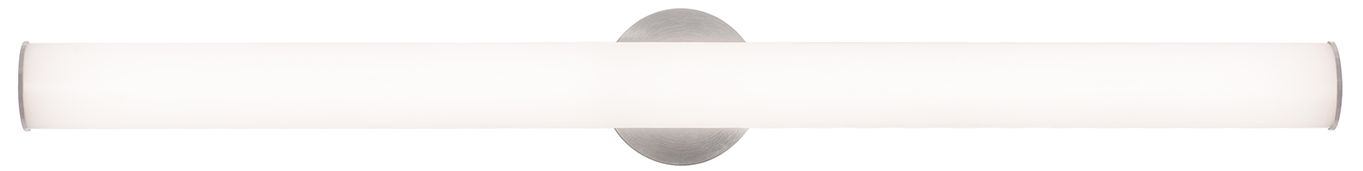 Image 2 Leia 36.75" Wide Satin Nickel LED Bath/Vanity Light more views