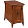 Leick 15" Wide Russet Finish Mission Style End Table