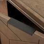 Leick Emmett 30" Wide Smoke Gray Wood 2-Door Foyer Cabinet