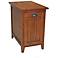 Leick Furniture Shaker Style Bin Cabinet End Table