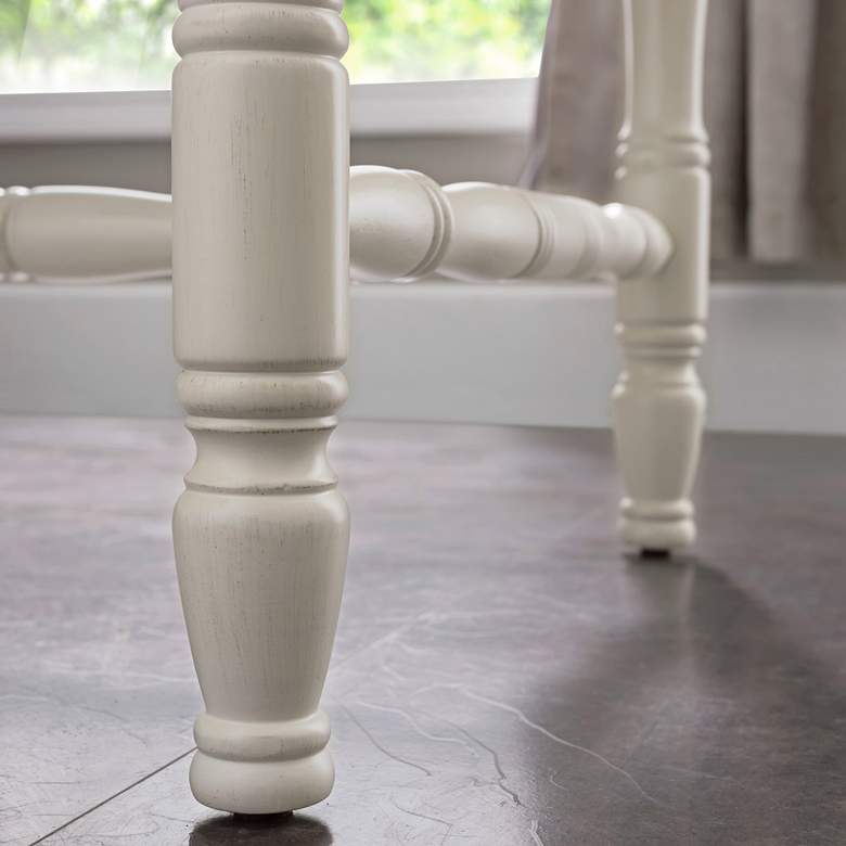 Image 7 Leick Toscana 32" Wide Ecru and Otter Hall Console Table more views