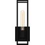 Thumbnail3 of Leighton 1-Light Matte Black Wall Sconce more views