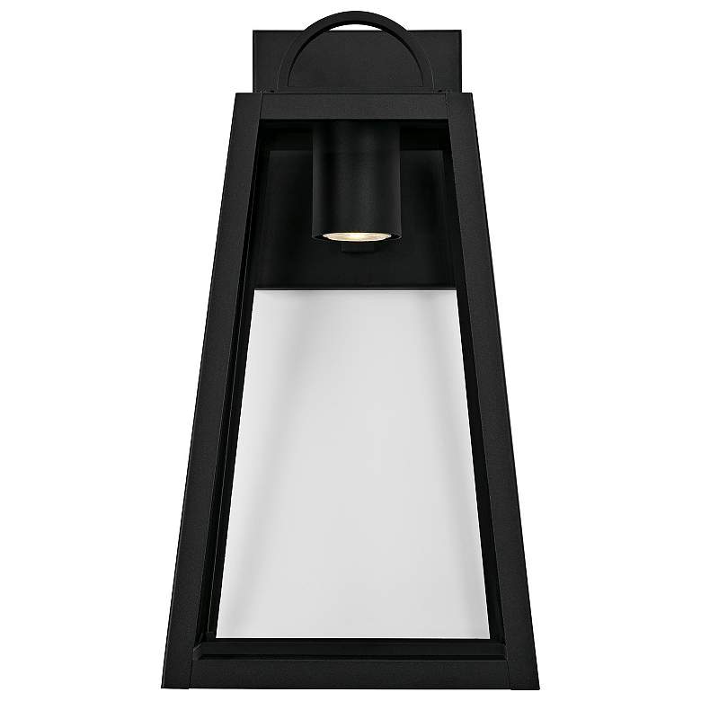 Image 5 Leighton 19 1/2" High Black Outdoor Wall Light more views