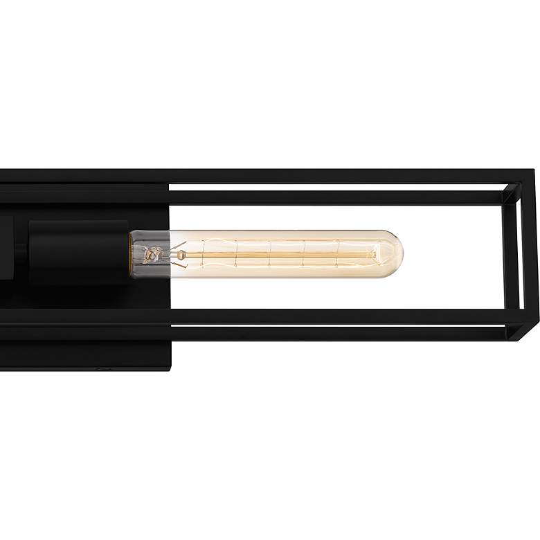 Image 5 Leighton 2-Light Matte Black Vanity Light more views