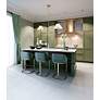5_Leila 42" Wide Luxe Gold 2-Light Linear Chandelier more views