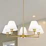 2_Leila by Z-Lite Luxe Gold 5 Light Chandelier