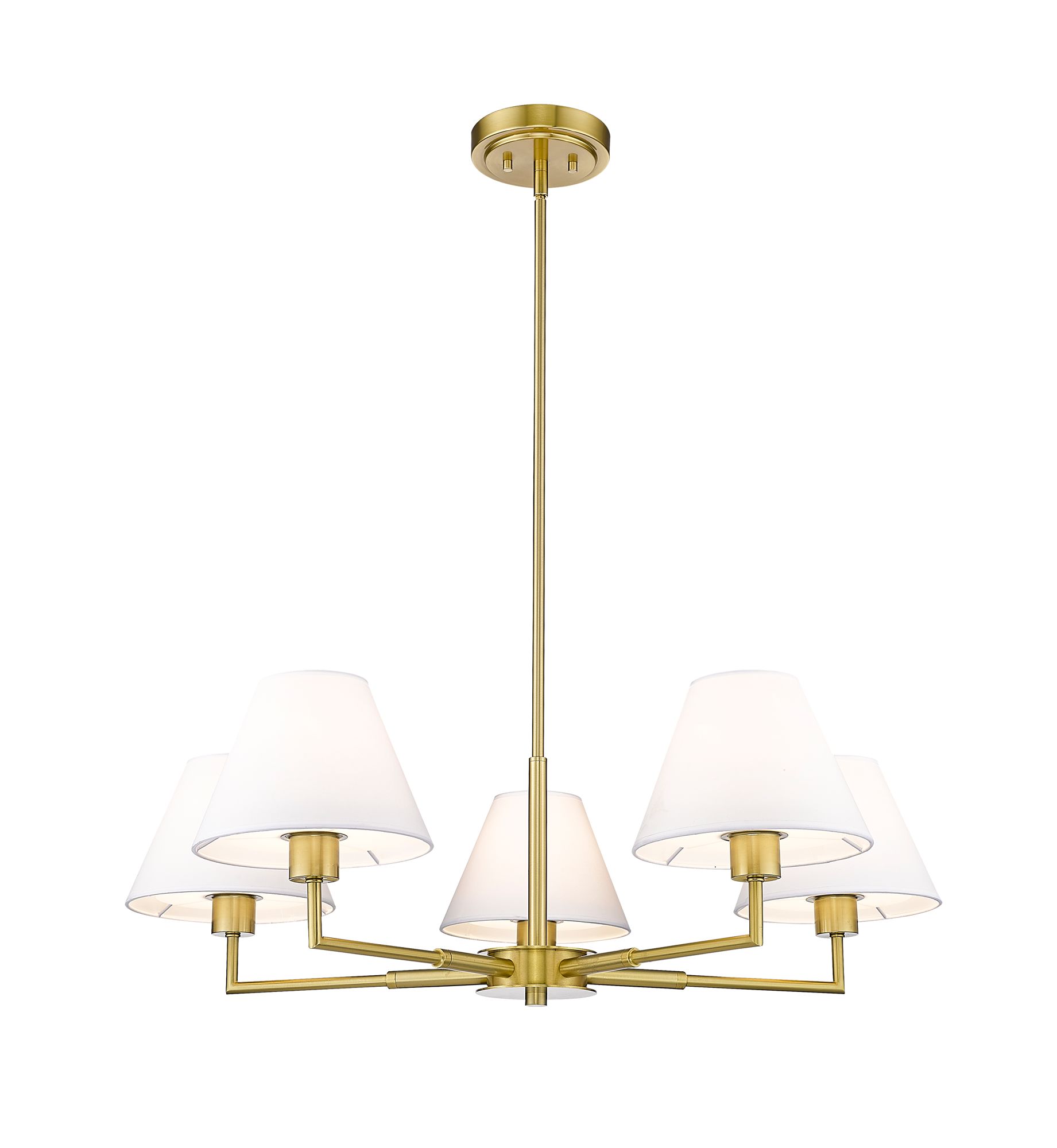Image 6 Leila by Z-Lite Luxe Gold 5 Light Chandelier more views