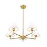 7_Leila by Z-Lite Luxe Gold 5 Light Chandelier more views