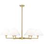 Thumbnail2 of Leila by Z-Lite Luxe Gold 6 Light Chandelier