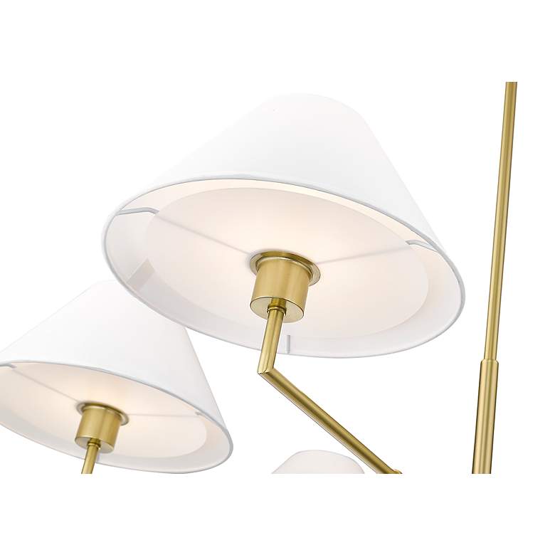 Image 7 Leila by Z-Lite Luxe Gold 6 Light Chandelier more views