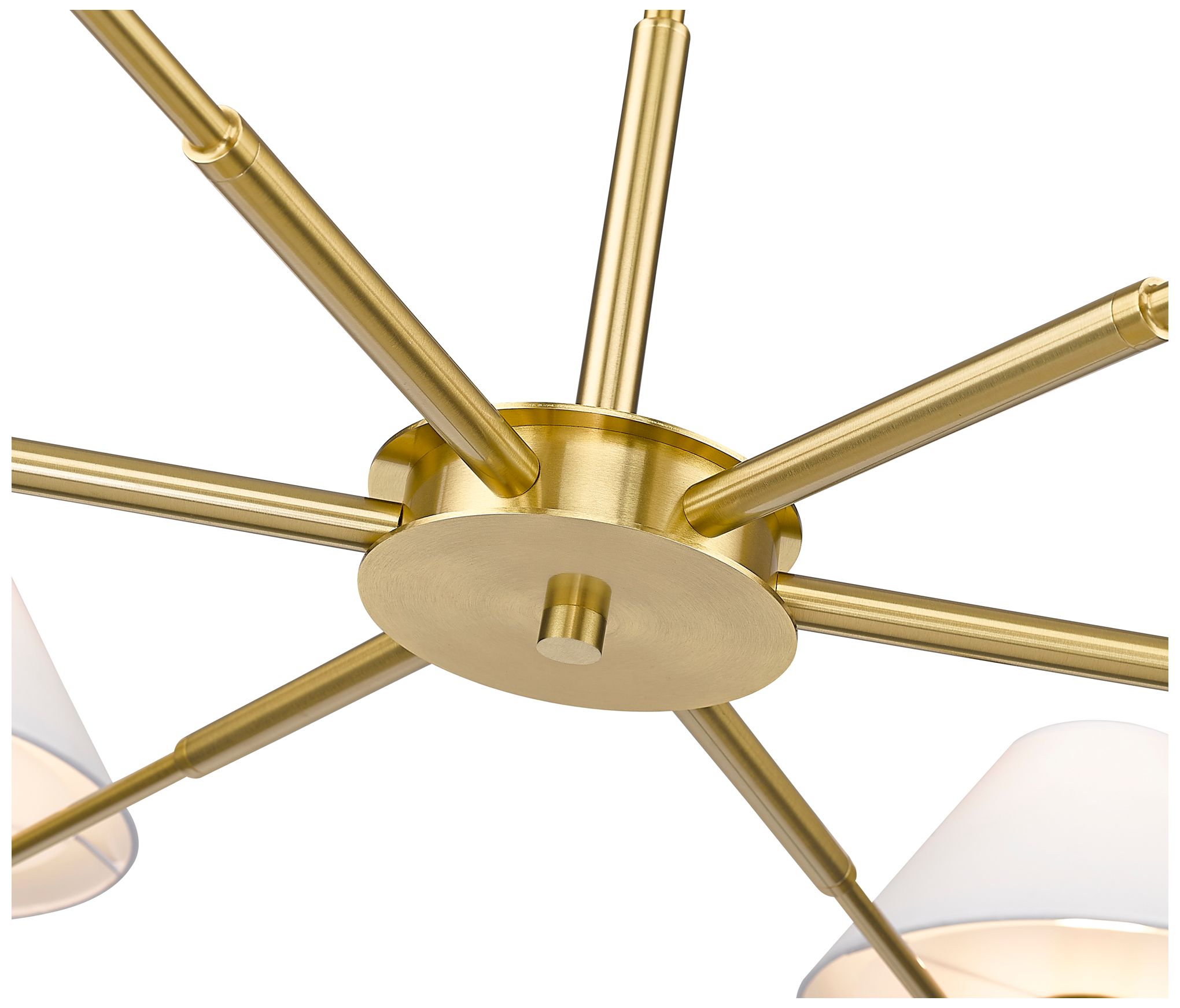Image 2 Leila by Z-Lite Luxe Gold 6 Light Chandelier more views