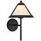 Leiston 16" High Mission Bronze Wall Light Sconce