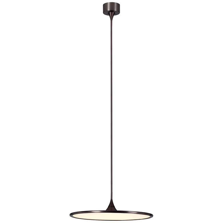 Image 1 Leja 19.7" Deep Taupe Pendant
