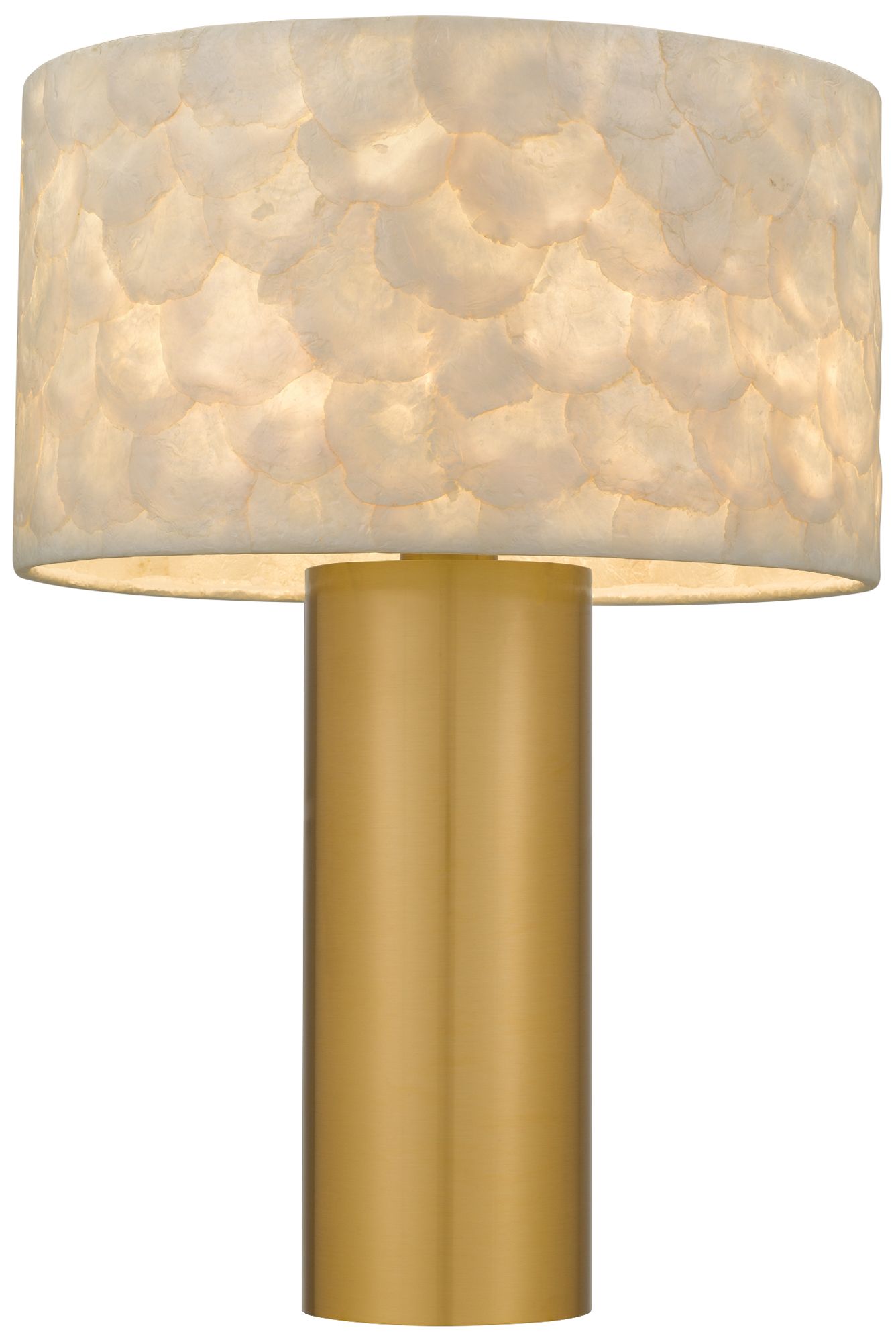 Thumbnail4 of Leland 1-Light Brushed Gold Table Lamp more views