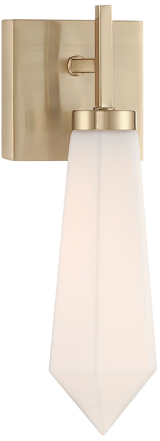 Image 2 Leland 1-Light Wall Sconce in Noble Brass by Dann Foley