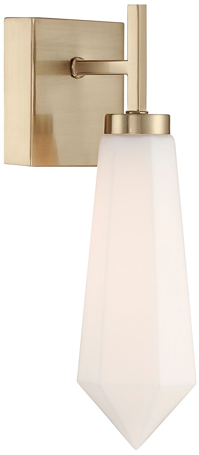 Image 5 Leland 1-Light Wall Sconce in Noble Brass by Dann Foley more views