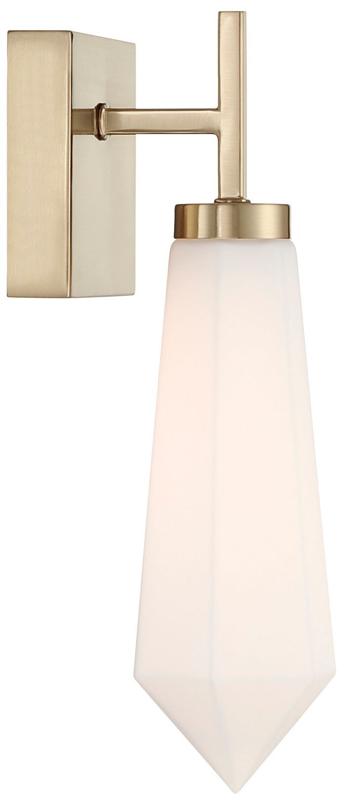 Image 6 Leland 1-Light Wall Sconce in Noble Brass by Dann Foley more views