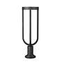 3_Leland 28 1/4"H Black LED Outdoor Pier Light w/ Round Base more views