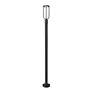 4_Leland 91 3/4"H Sand Black LED Outdoor Post Light with Base more views