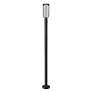 5_Leland 91 3/4"H Sand Black LED Outdoor Post Light with Base more views